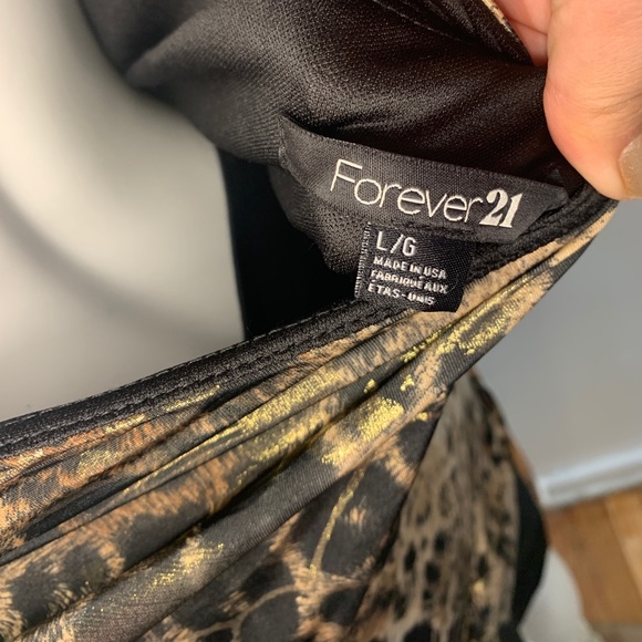 Animal Print Racer Back Tank - Picture 4 of 4